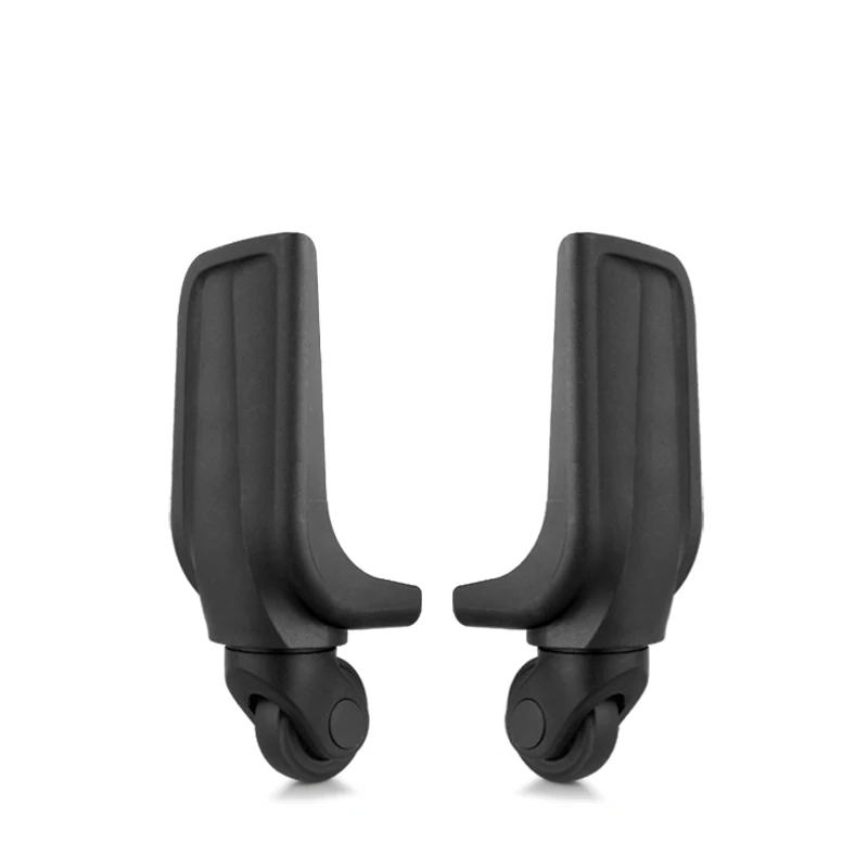 W129 Luggage Bag Roller Wheels Replacement Casters Accessories Repair Black Wheels Luggage Accessories Universal Wheels Casters