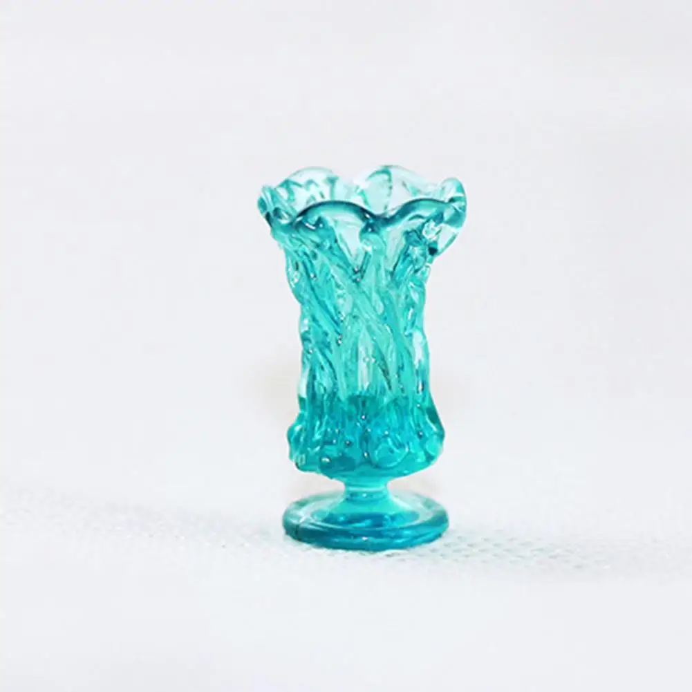 

Функциональная мини-ваза с длительным сроком службы, модель мебели, соотношение 1/12, компактная ваза для кукольного домика для украшения