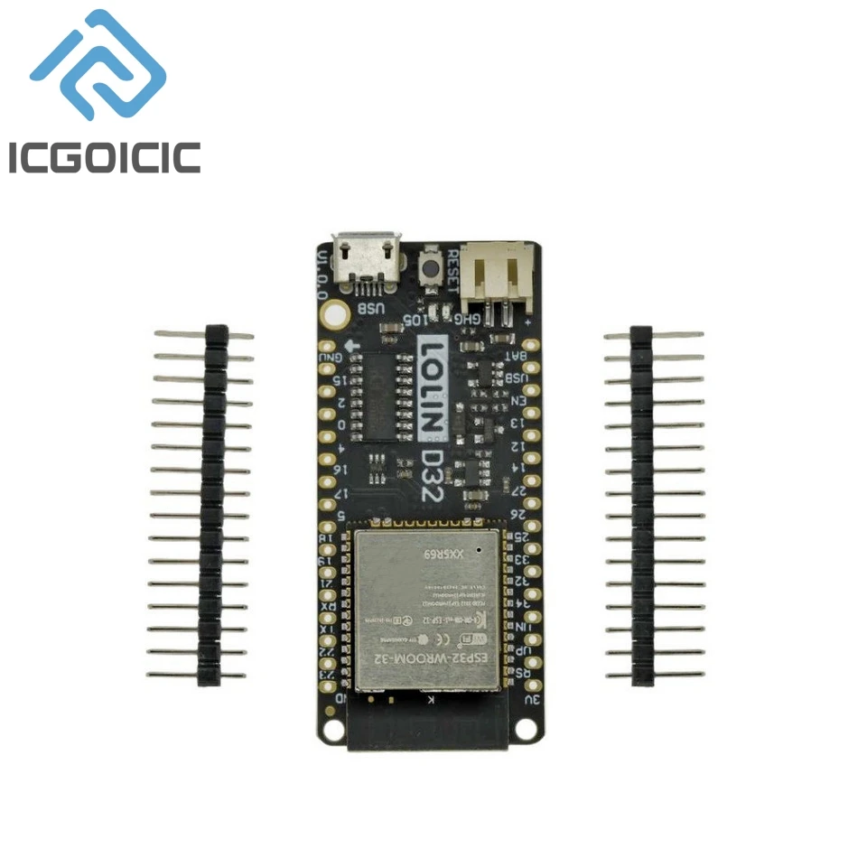 Для LOLIN D32 V1.0.0 - Wifi + Bluetooth плата на основе ESP-32 Esp32 флэш-памяти 4 Мб для совместимого
