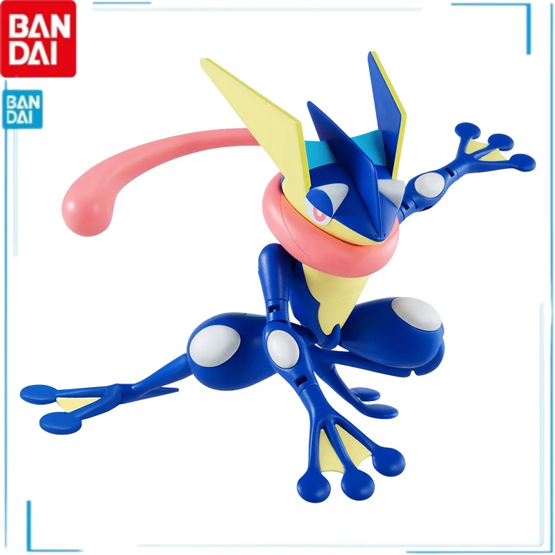 

BANDAI Pokemon Greninja Action Figure Assembled Model Toys Anime Figure for Kids Christmas Gift Collectible Ornaments