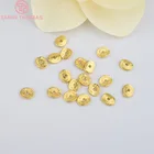 Круглые или изогнутые матовые промежуточные звенья из цинкового сплава золотого цвета, 6 Х5 мм, 3842 шт., фурнитура сделай сам для ювелирных изделий, 200 шт.