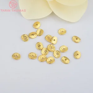 Круглые или изогнутые матовые промежуточные звенья из цинкового сплава золотого цвета, 6 Х5 мм, 3842 шт., фурнитура сделай сам для ювелирных изделий, 200 шт.