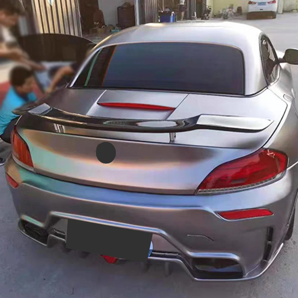 Крылья спойлера из углеродного волокна для BMW Z4 E89 20i 23i 28i 30i 35i 2009-2016 крышка