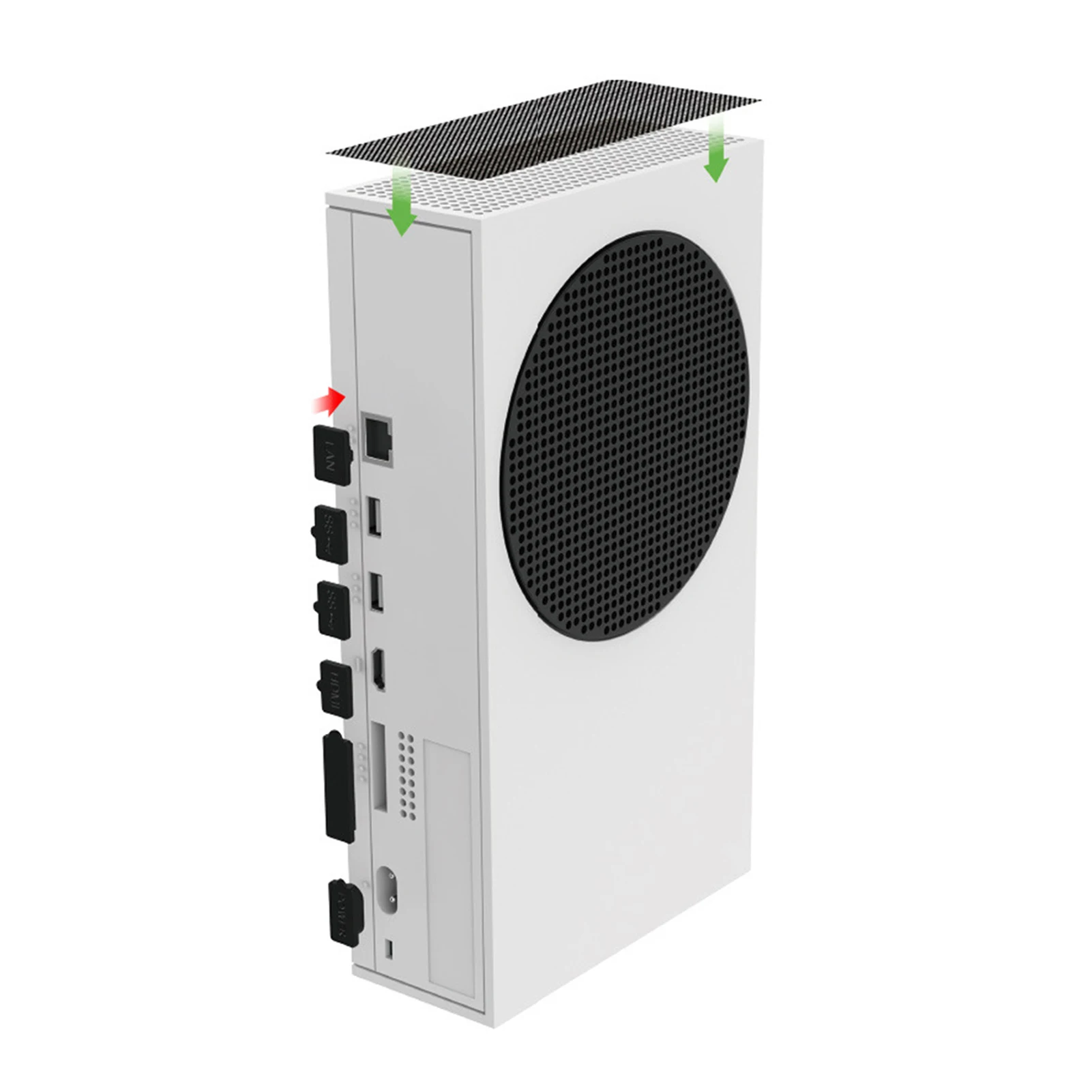 

Пылезащитный чехол для игровой консоли X Box Series S X, 12 в 1