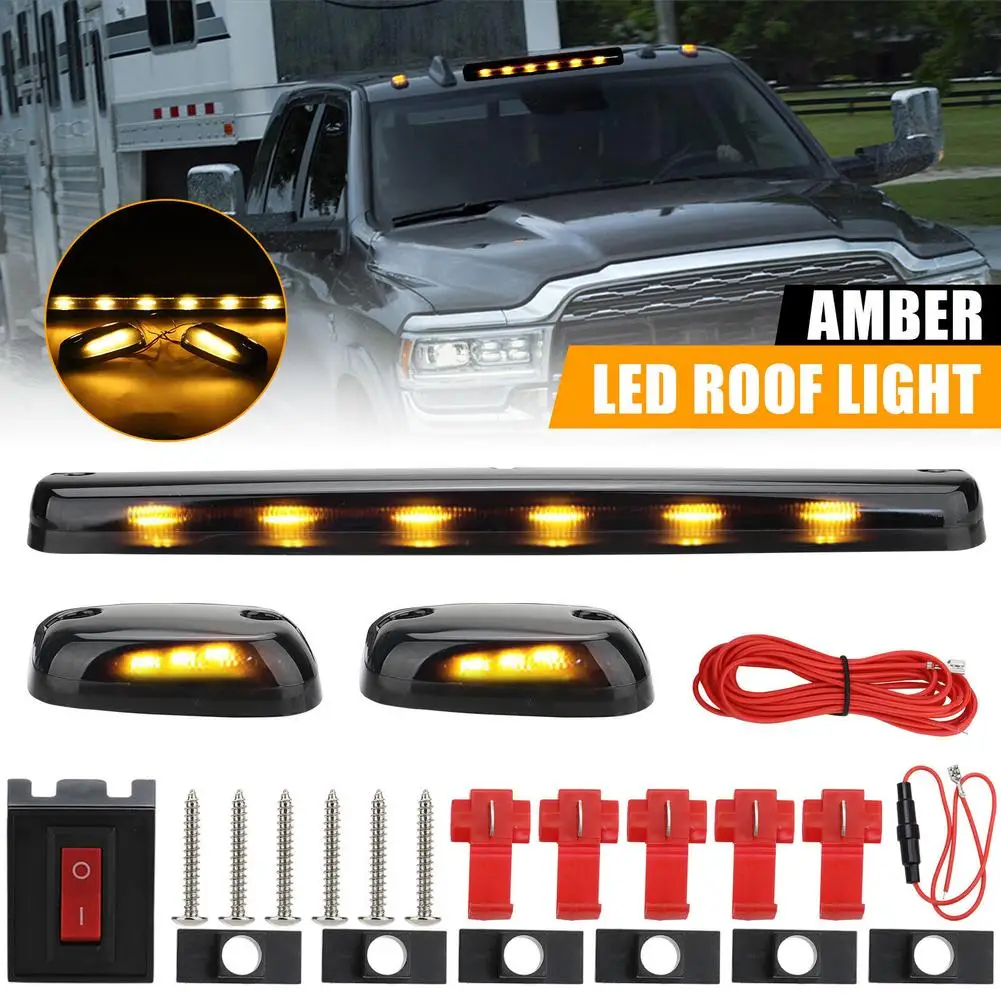 

3 шт., светодиодные передние габарисветильник светильник для автомобиля