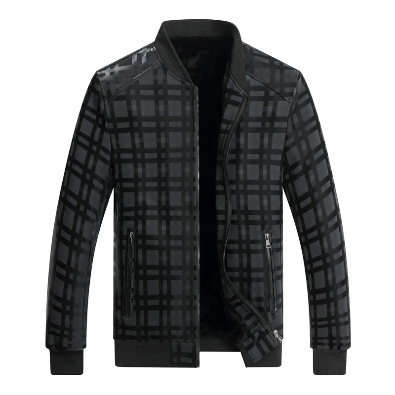 

Мужские модные деловые повседневные блейзеры из искусственной кожи, новейшая Повседневная куртка с лацканами, кожаный костюм, пальто, винт...