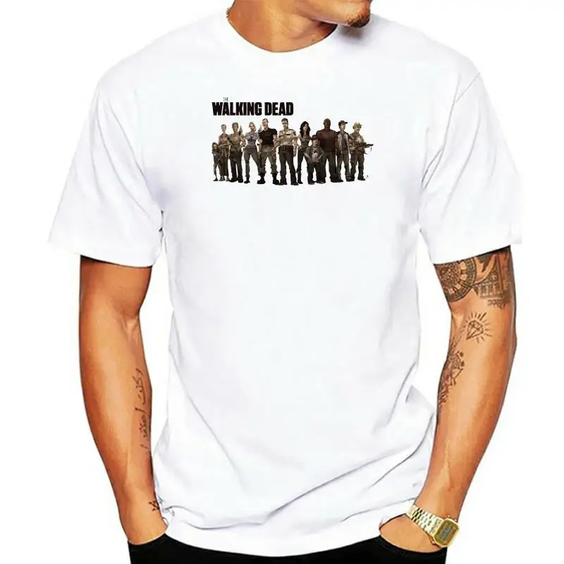 

WALKING DEAD ZOMBIE TV FILM MOVIE CARTOON HORROR THRILLER T SHIRT