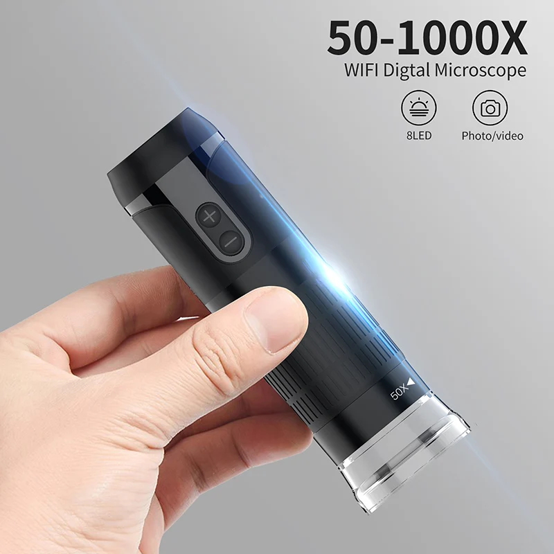 

Цифровой Wi-Fi микроскоп 500-1500x