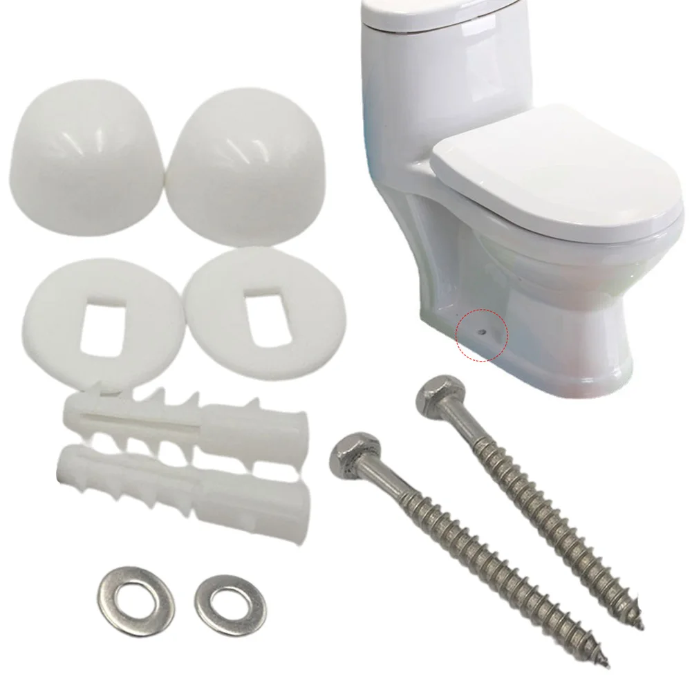 

1set Toilet Foot Mounting Screws Toilet Bidet Anchor Bolts Set Pan Fix To Floor Kit Repair Fixings Fitting Screws