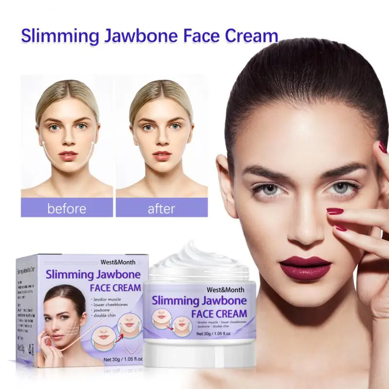 

New Create A V-Shaped Face Slimming Jawbone Cream Face-Lift Cream Removing Double Chin Burning Fat Firming Lifting Skin