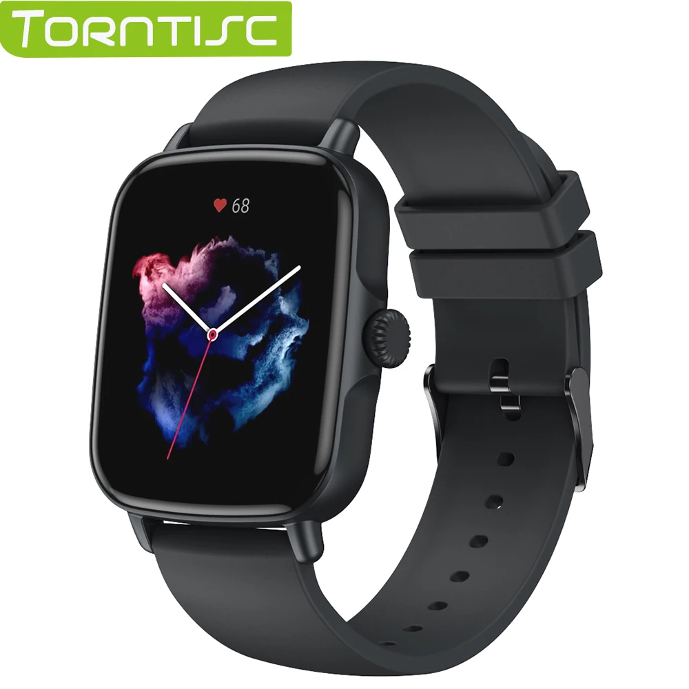 

Torntisc New Smart Watch Men Women IP68 Waterproof Bluetooth Call DIY Dials Heart Rate Blood Pressure Tracker GTS 3 Smartwatch