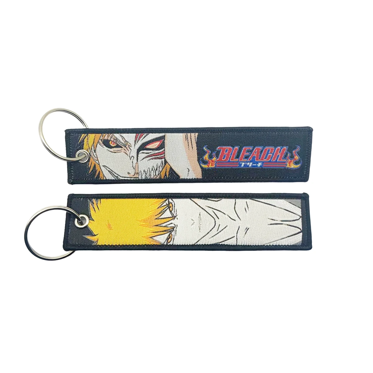Брелок-закладка с вышивкой Bleach: милый, модный, в стиле Jet Manga, для сумок, бирка для ключей, ювелирный аксессуар, держатель для ключей, подарок, аниме (art.: 3920d9f85abe7) - 3920d9f85abe7