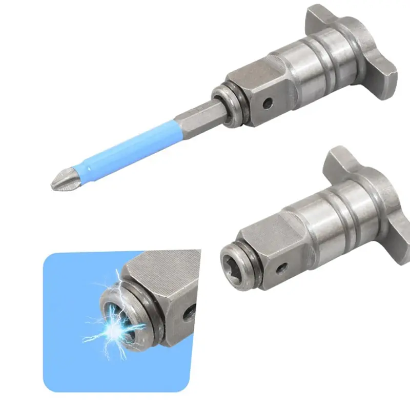 

Four Square Socket Shaft Electric Brushless Impact Wrench Shaft Accessories Single/Dual Use Cordless Wrench Power Tool Part