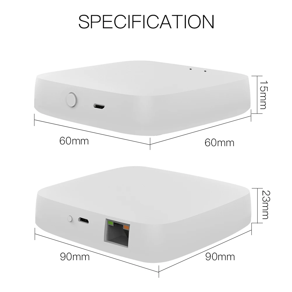 Tuya ZigBee 3.0 Smart Gateway Hub Home Bridge Life APP Wireless Remote Controller Works with Alexa Google on = Умный шлюз Tuya ZigBee 3.0 Smart Gateway Hub Home Bridge Life APP беспроводной пульт дистанционного управления, совместимый с Alexa Google.