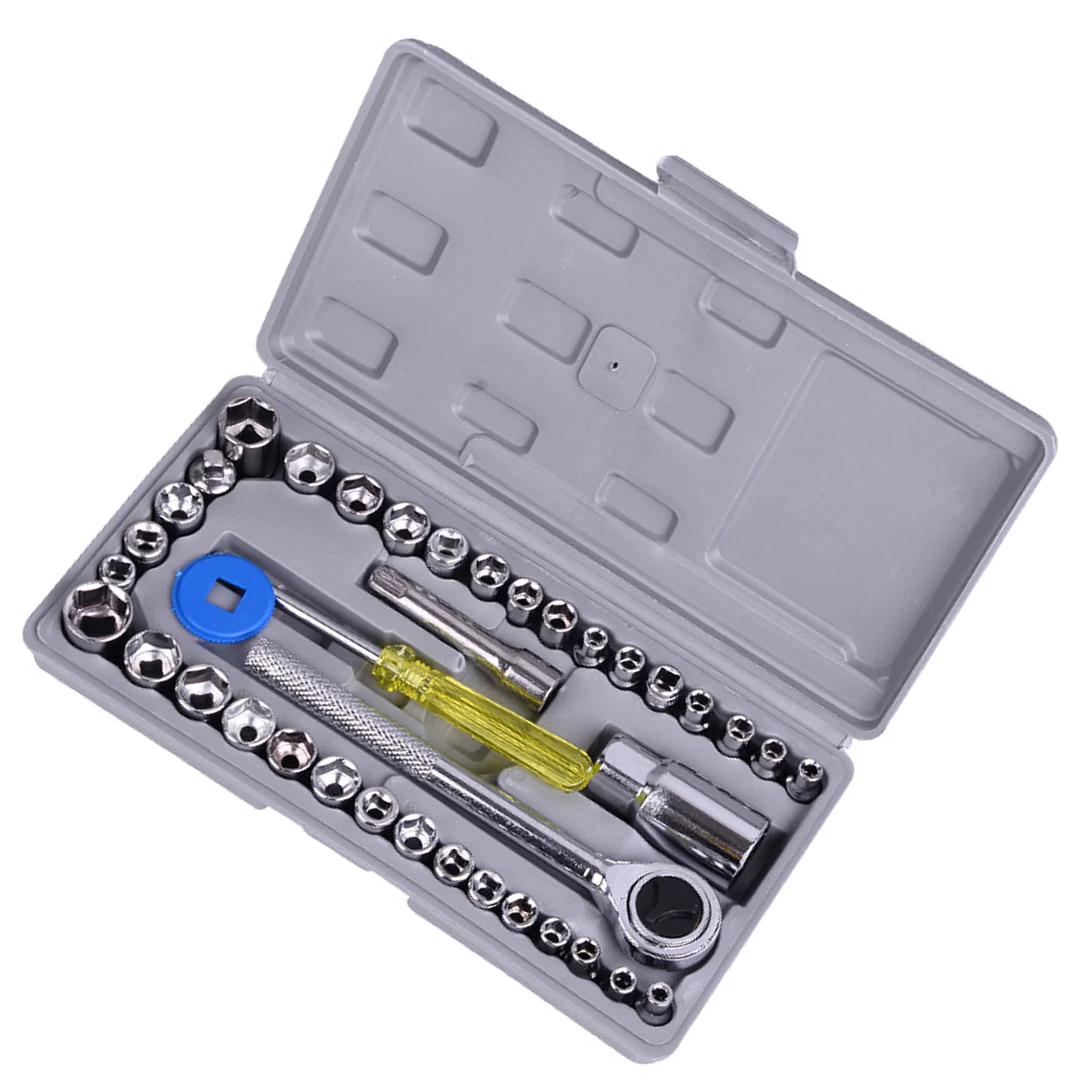 

Motorcycle Car Tool Socket Set With Durable Carbon Steel Material Applicable for Most Bolts Nuts Screws