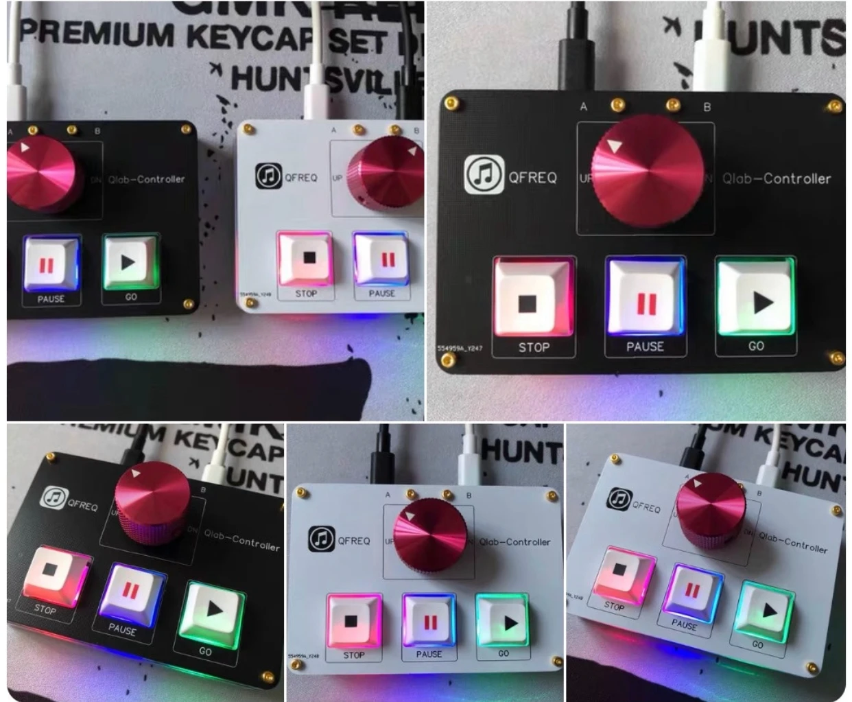 КОНТРОЛЕР QLAB Контроллер с двойным управлением Управление воспроизведением