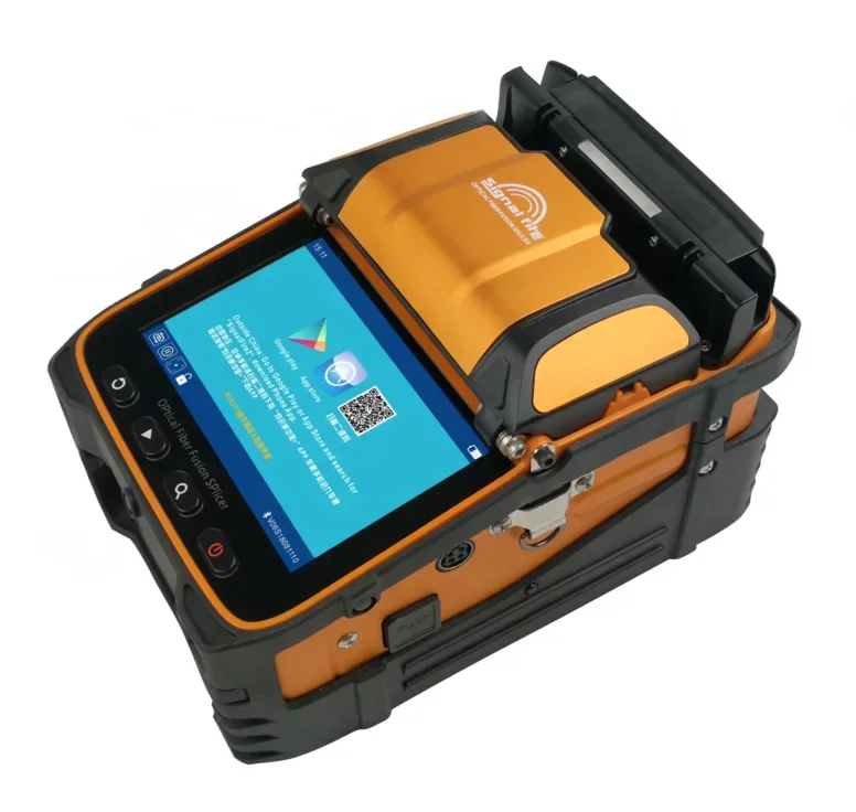 AI-9 Оптоволоконный сварочный аппарат с измерителем мощности VFL 6 двигателей fusionadora