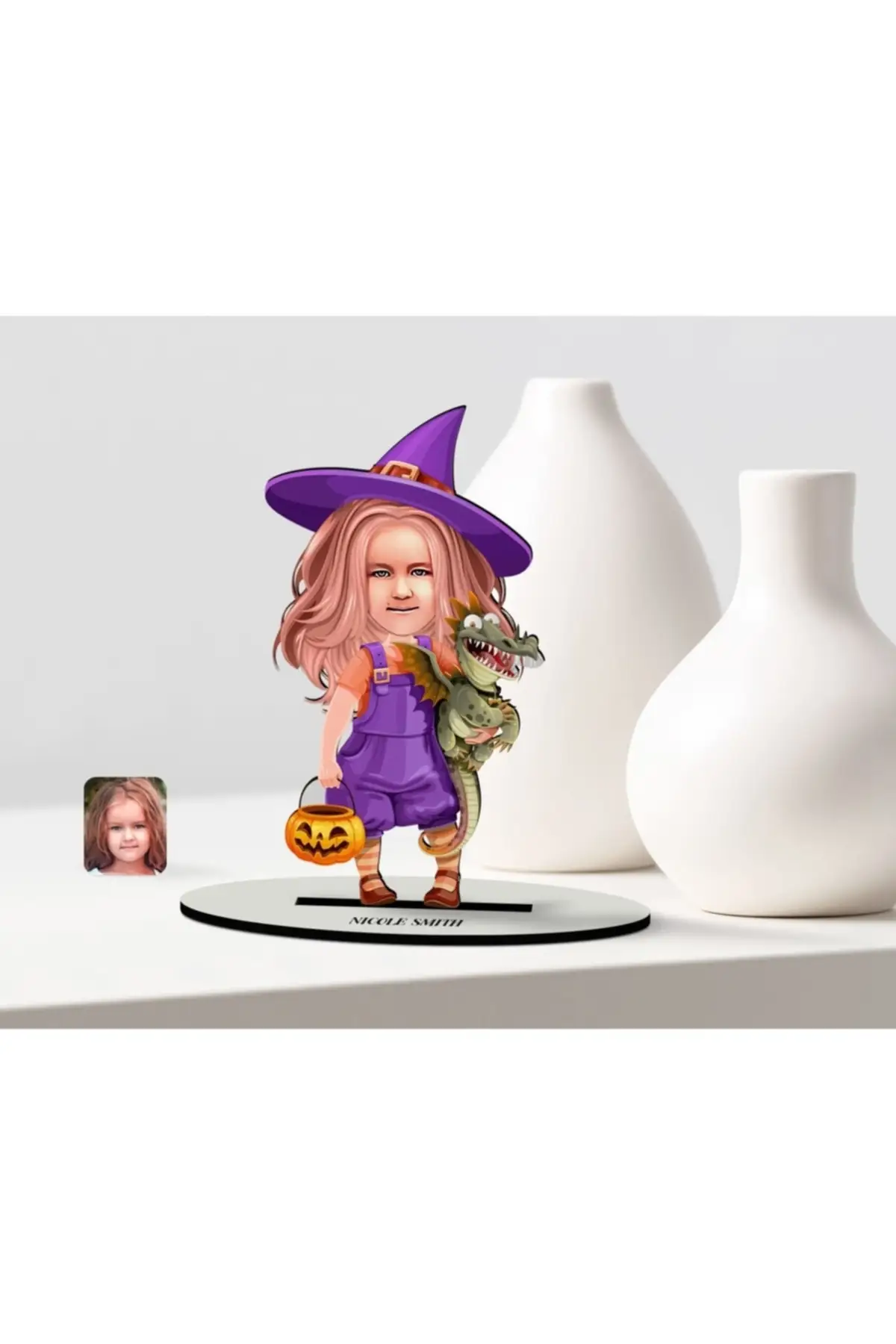 

Personalized valentine's miniature Wooden Trinket Model-90