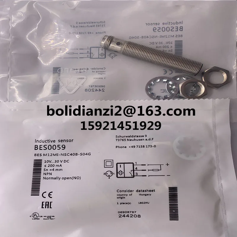 BES0059 BES M12MI-NSC40B-S04G Spot-Новые подлинные бесконтактные переключатели датчики