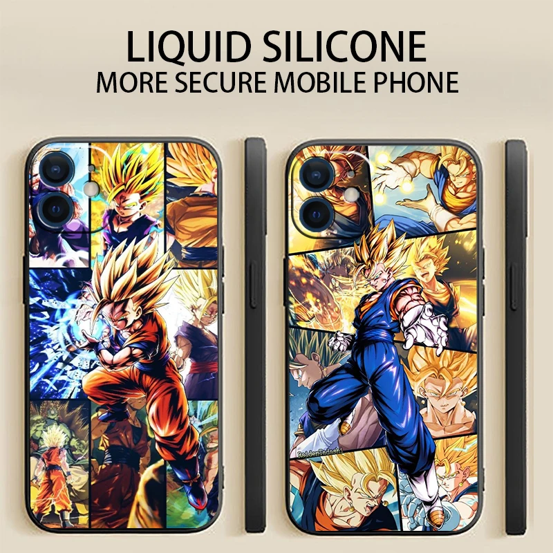 

DRAGON BALL Phone Case For iPhone 11 12 13 Pro MAX Mini 6 6S 7 8 Plus X XR XS MAX SE 2020 5 Soft Silicone Anime Funda Back Cover