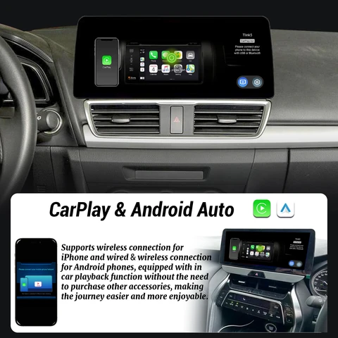 12,3-дюймовый Android 14 для Mazda Cx5 CX-5 Cx 5 2014-2016, мультимедийное автомобильное радио CarPlay, автонавигация, 4G, GPS, стерео, сенсорный экран