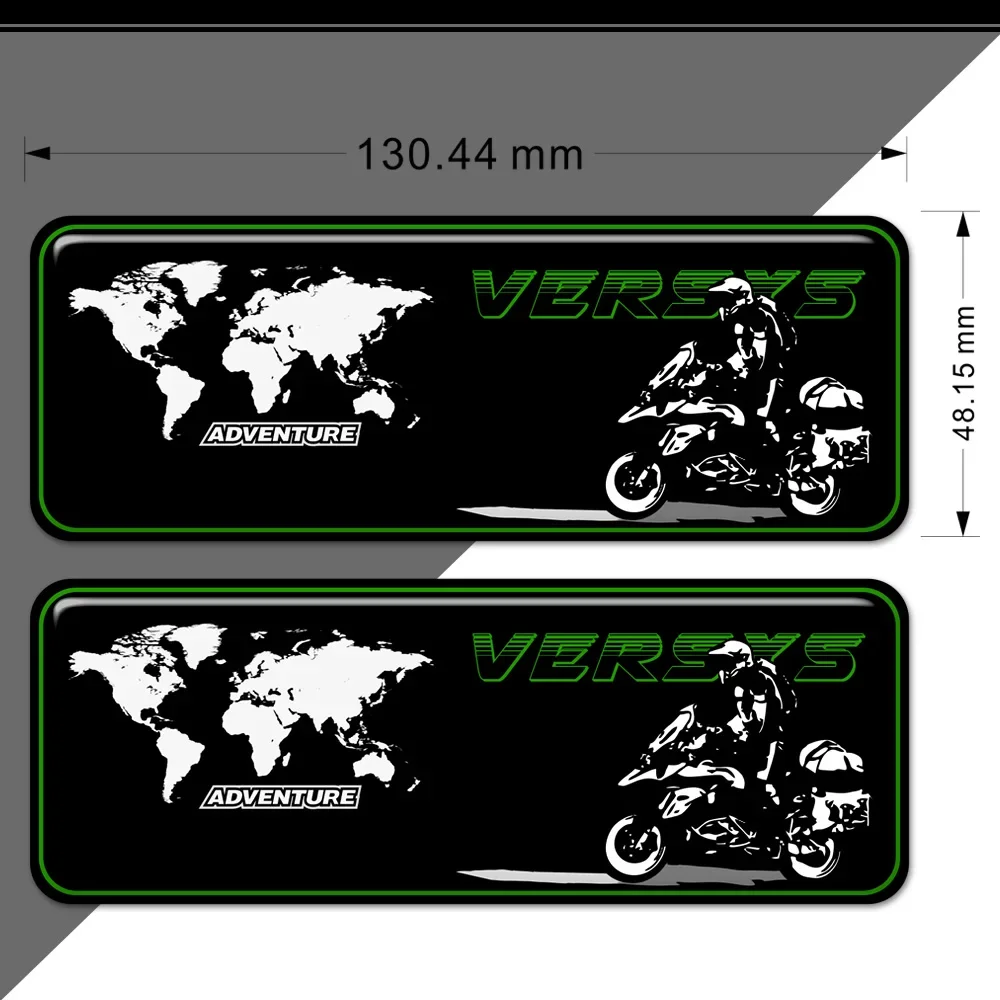 Наклейка на багажник чемоданы лобовое стекло X 250 наклейки бак для Kawasaki VERSYS 300 400 650