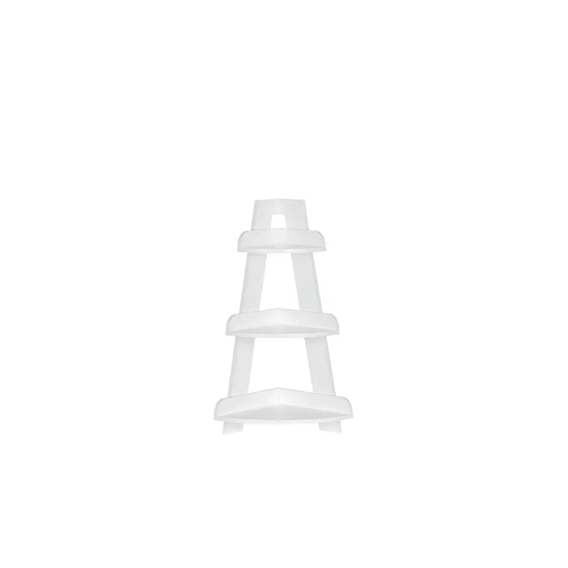 

Ladder Wall Shelf with 3 Shelves, White