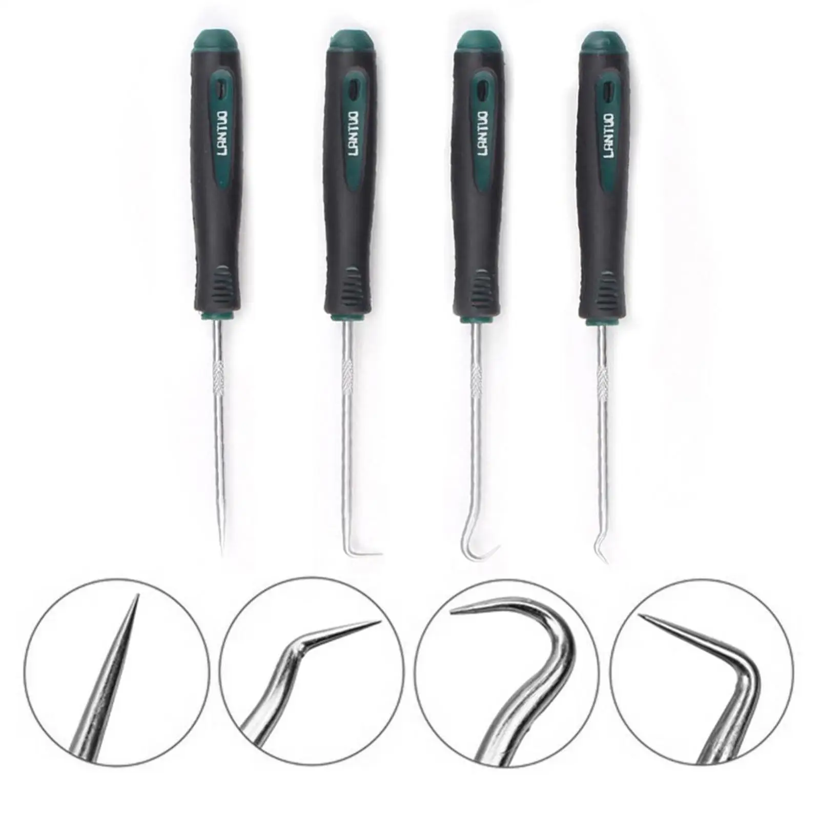

4pcs Oil Seal Screwdrivers Mechanical Tools O Ring Oil Seal Gasket Puller Remover Auto Car Pick And Hook Set Automotive Tools