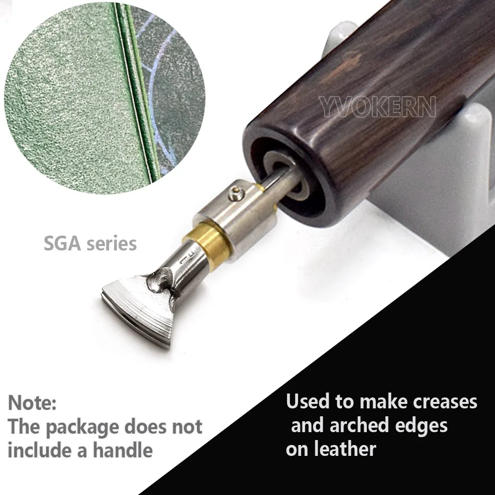 Дешево Инструмент для сгибания кожевенного ремесла, наконечник для сгибания краев, секционная головка M5, резьба для изготовления изогнутых краев ...