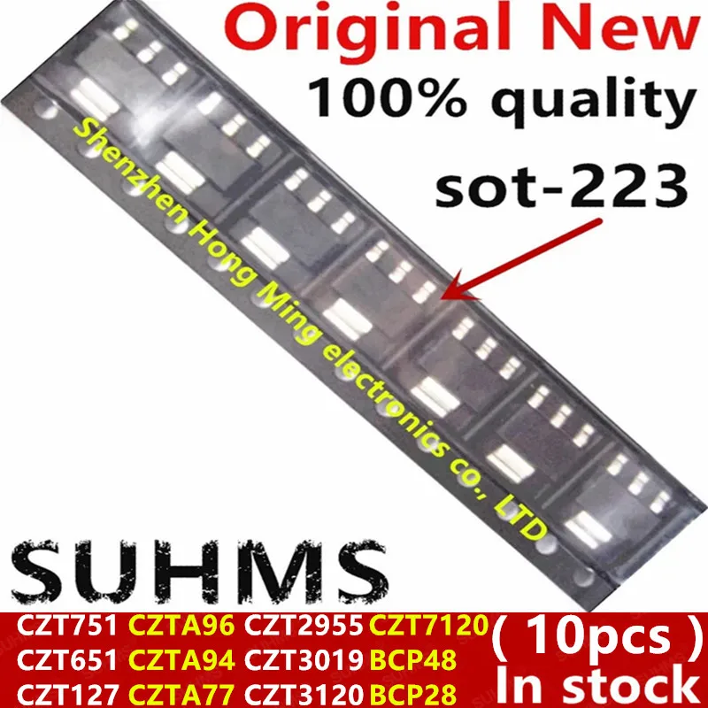 (10 шт.) 100% новый CZT751 CZT2955 CZT127 CZT3019 CZT651 CZTA96 CZTA94 CZTA77 CZT3120 CZT7120 BCP48 BCP28 sot223