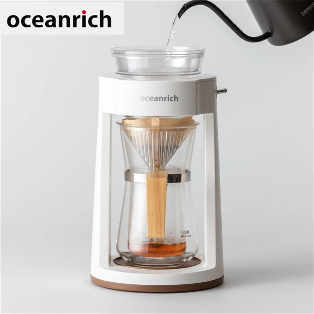 Вращающаяся кофемашина Oceanrich бытовая кофеварка имитация капельного заваривания