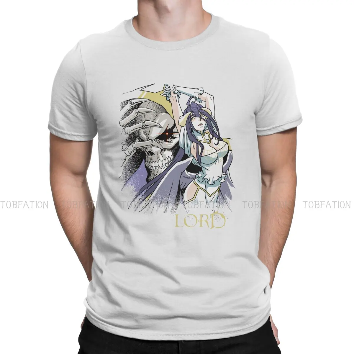 Классическая футболка с рисунком подземелья мастера оооооо лорд айнз аниме