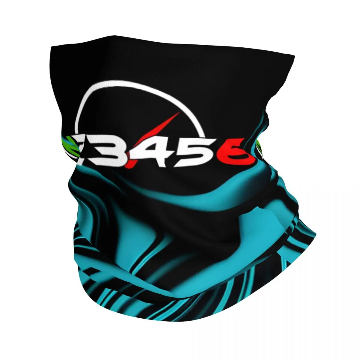 Блестящая двухсторонняя бандана 1n23456 на шею гетры для мотокросса маска лица бега