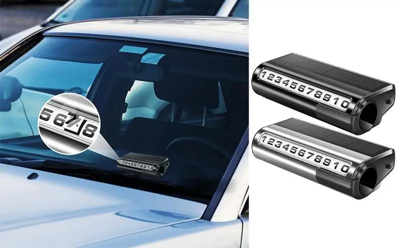 

Автомобильная фотография, автомобильный Стайлинг, карта парковки, алюминиевый сплав, солнечная батарея, автомобильный Стайлинг, автомобильный аксессуар