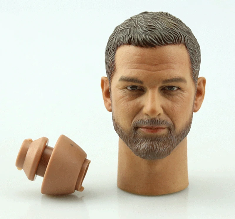 1/6 масштаб солдата Mini M003 голова с разъемом для женской фигурки куклы