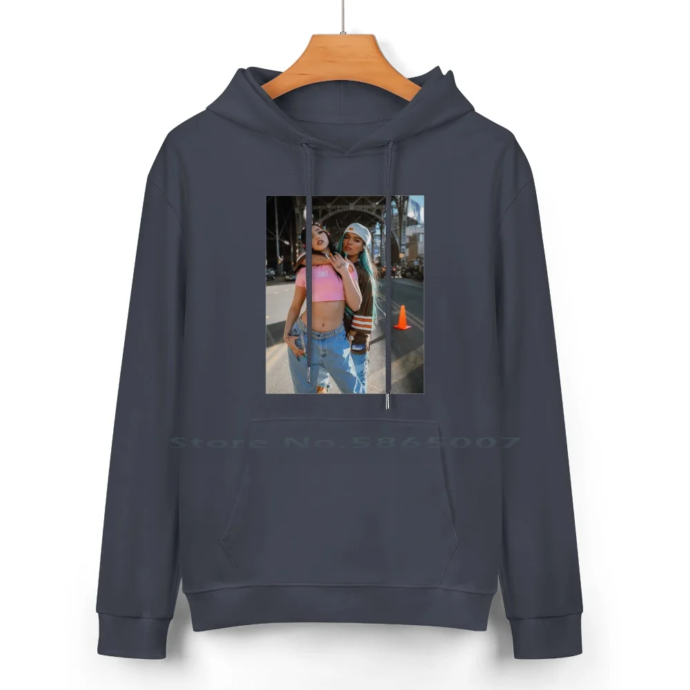 Толстовка Karol G Mariah Angeliq El из чистого хлопка свитер 24 цвета Bad Bunny Reggaeton anael Aa Trap J Balvin