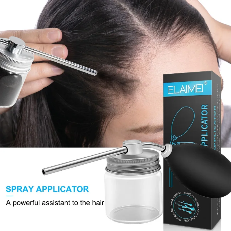 

Hair Fiber Not Included Hair Powder Applicator Hair Building Fibers Spray Applicator For Hair Loss And Thinning Hair