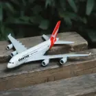 Австралийская авиационная модель QANTAS Airlines A380 из сплава под давлением, 15 см, коллекционная миниатюрная сувенирная игрушка для мировых авиаперевозок
