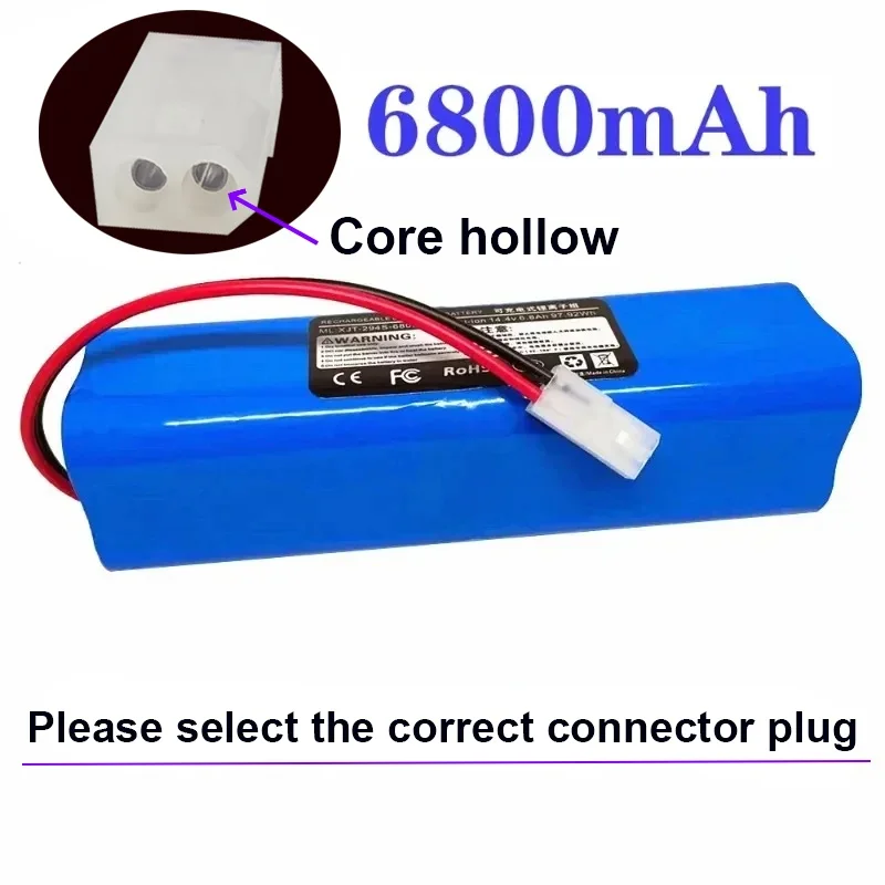

Аккумулятор для робота-пылесоса Viomi V3 Max Jedila M26-4S2P 6800 мАч синего цвета