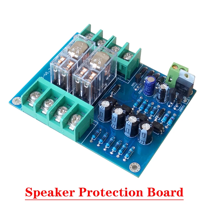 

Photoelectric Isolation Loudspeaker Protection Board for Left and Right Independent Audio Amplifier and BTL Power Amplifier