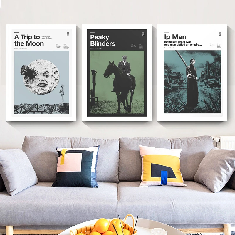 Постер в ретро-стиле с изображением персонажа художественная картина для