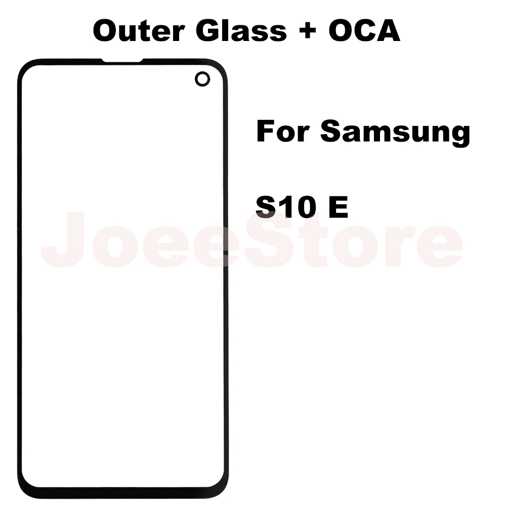 2 шт. внешнее стекло с пленкой OCA для Samsung Galaxy S10 S20 S21 S22 S23 S24 Plus Ultra FE ЖК-экран сенсорная передняя стеклянная панель (art.: 3920cd86e0fbd) - 3920cd86e0fbd