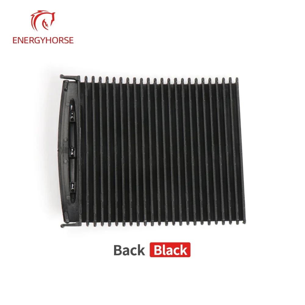 Автомобильная центральная консоль скользящие жалюзи держатель стакана крышка