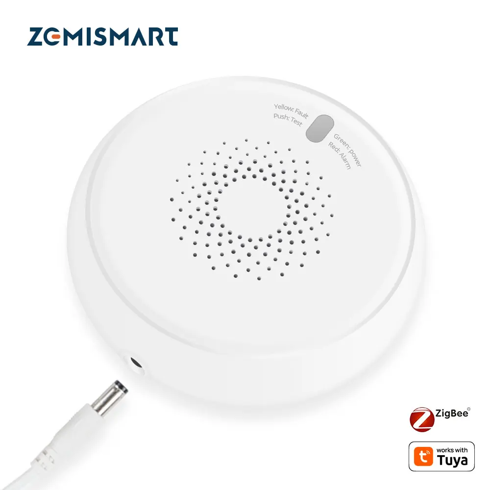 

Zemismart Zigbee датчик обнаружения газа для трубопровода