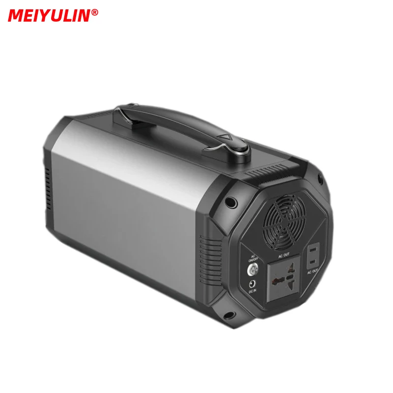 

500W Power Supply Station Portable 444Wh Solar Generator 120000mAh External Battery Power Bank Charger For Outdoor Camping Drone