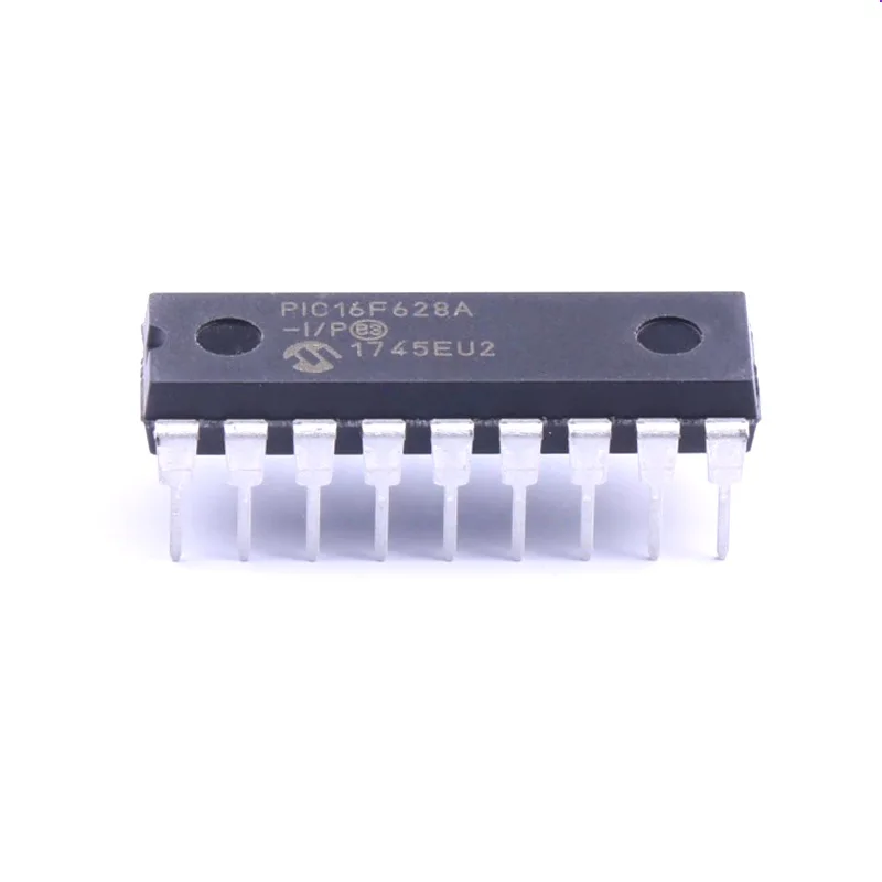 

10pcs/Lot PIC16F628A-I/P DIP-18 8-bit Microcontrollers - MCU 3.5KB 224 RAM 16 I/O Operating Temperature:- 40 C-+ 85 C