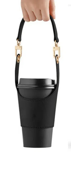 

Регулируемый чехол для бутылки из искусственной кожи