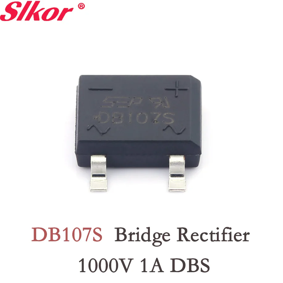 

10PCS DB107S 1KV 1A DBS Smd single phase Bridge Rectifier Diode Kit Set