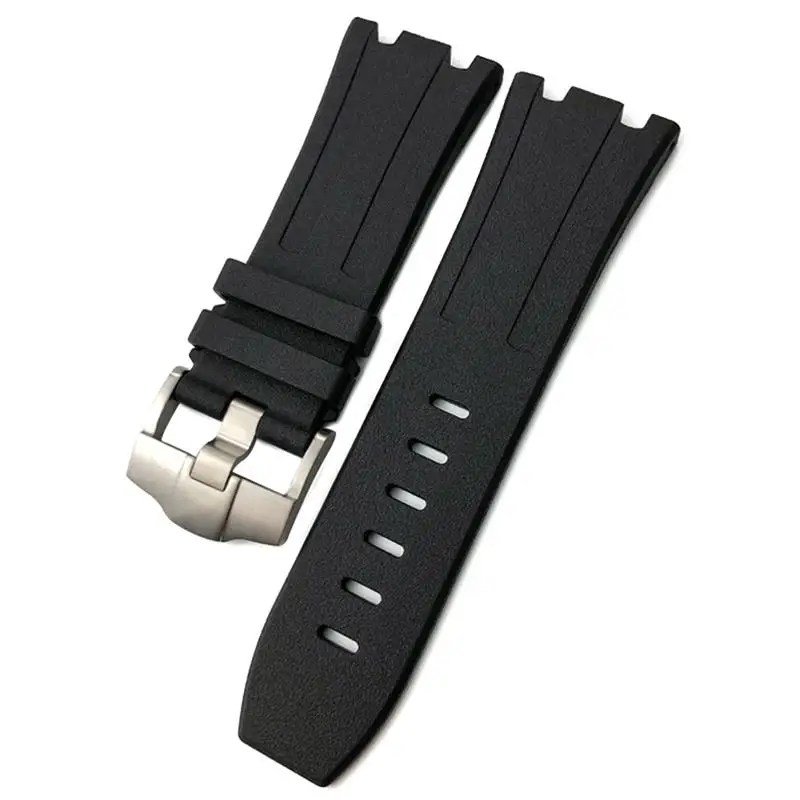 Ремешок силиконовый для часов Audemars AP 15703 28 мм