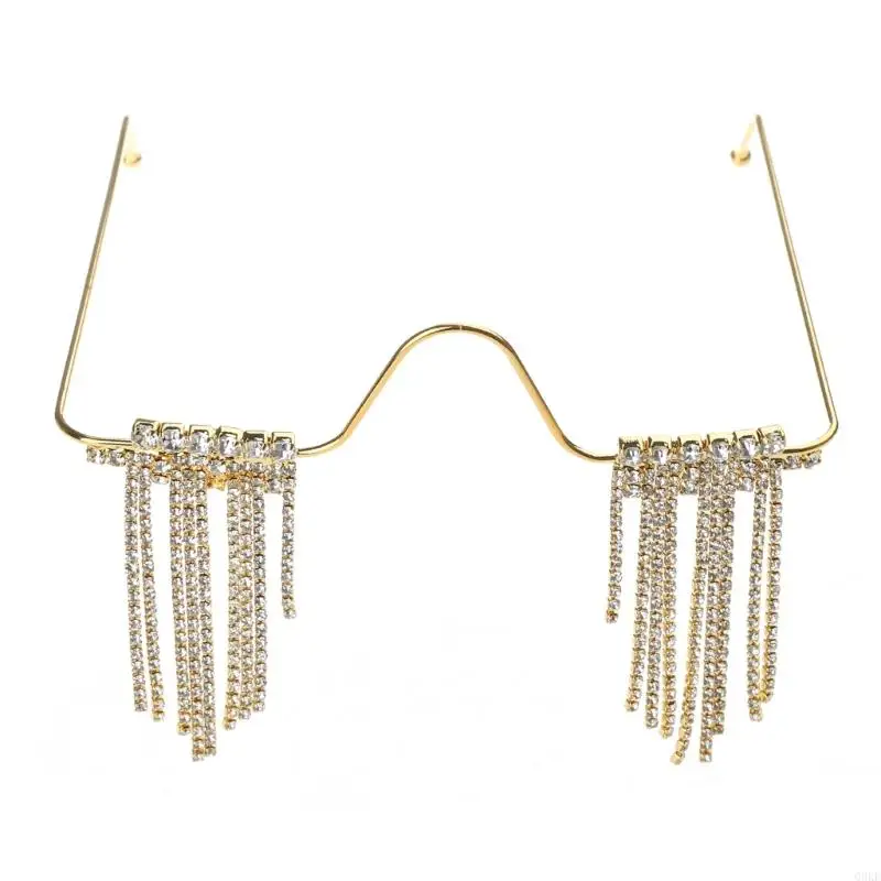 Q0KE кисточка для лица маскарадная маска украшения реквизит фотосъемки очки